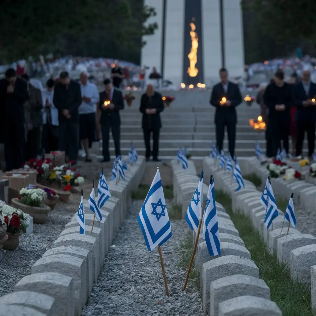 Memorial Day Commemoration for Fallen Heroes of Israel