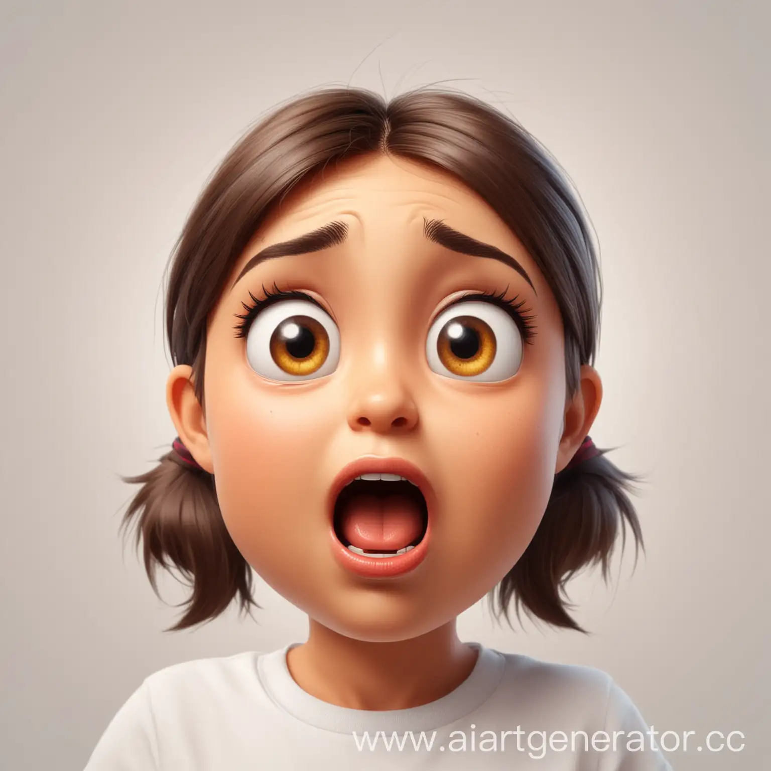 Surprised-Cartoon-Emoji-Girl-on-White-Background