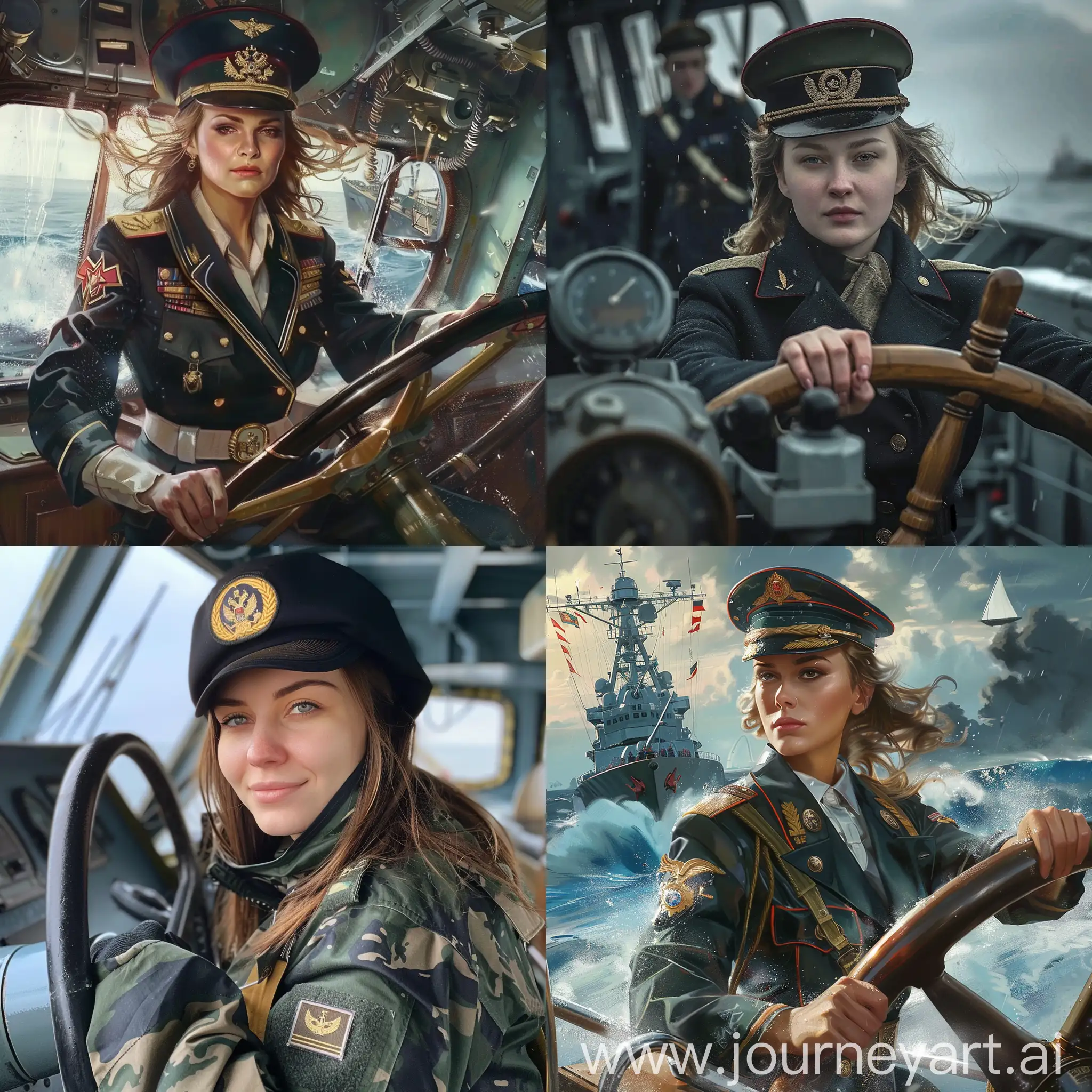 Natalia-Naval-Infantry-Commander-Steering-the-Ship