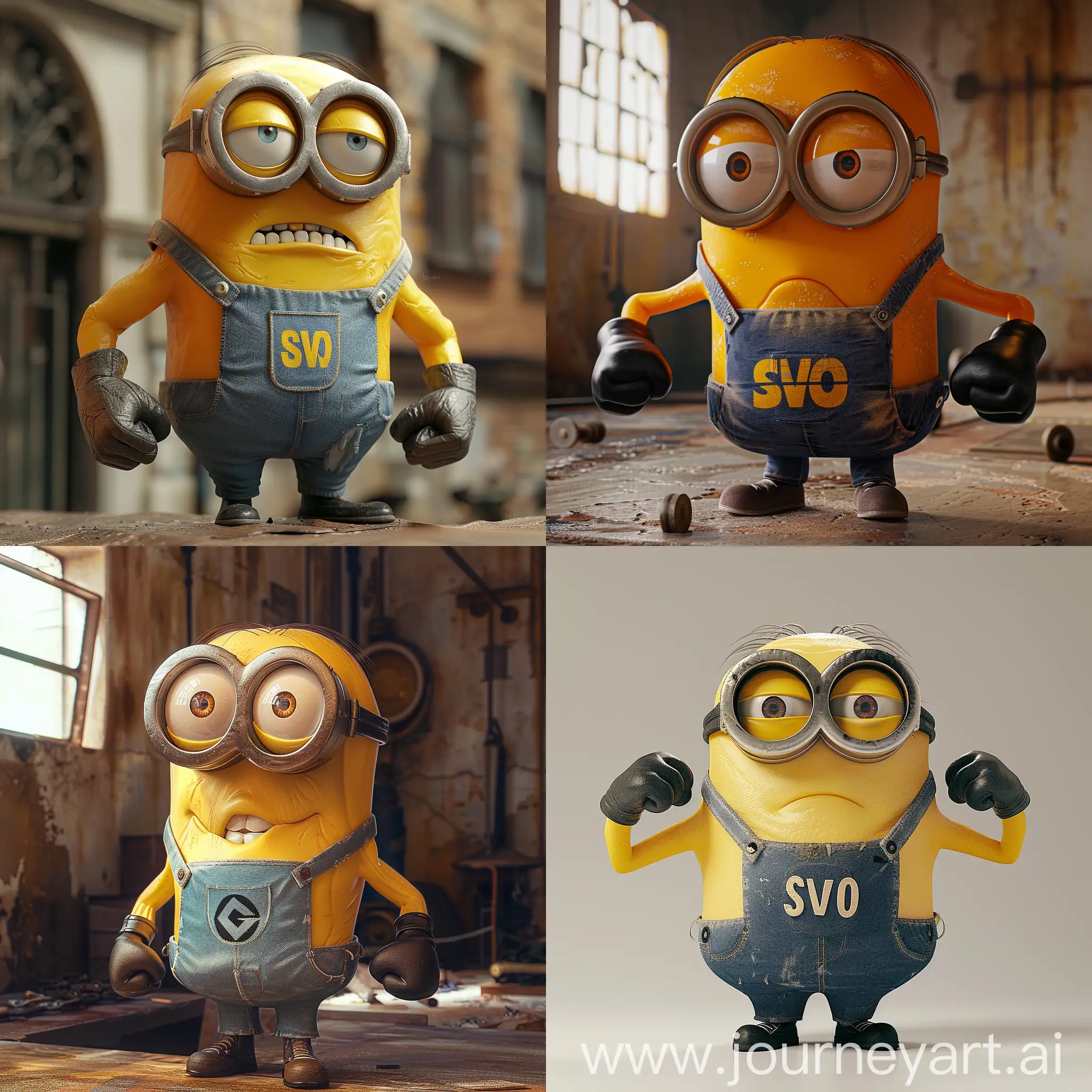 Strong-Minion-from-Despicable-Me-in-SVO-TShirt