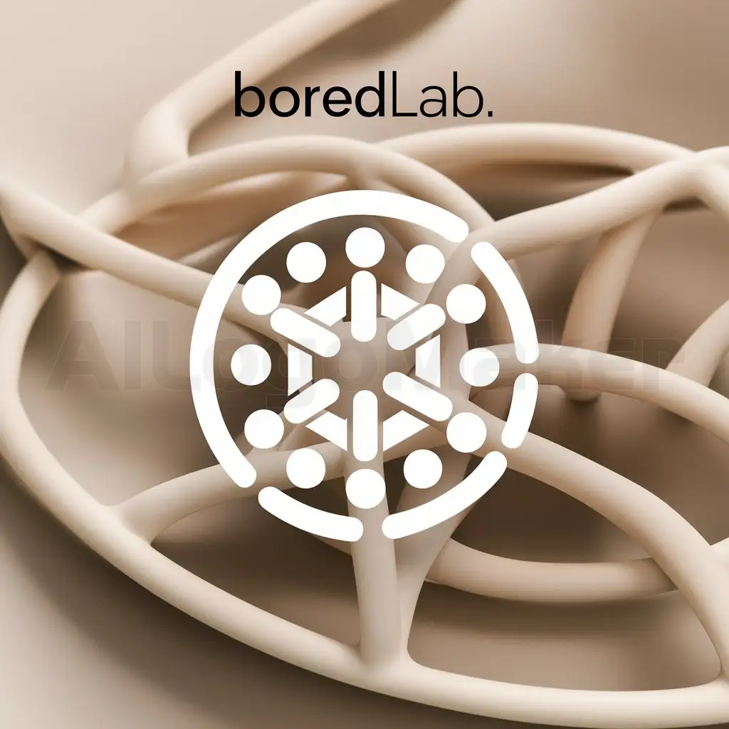 a logo design,with the text "BoredLab", main symbol:Design that shows the all in one space, where solo developer can view and edit all posibble information about project,Moderate,clear background
