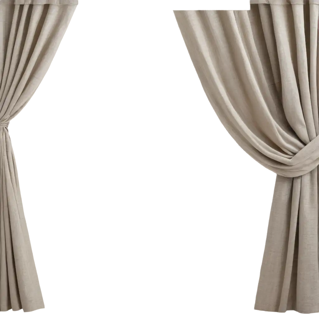 Elegant-Linen-Curtain-Decor-PNG-Image-for-HighQuality-Interior-Design-Inspirations