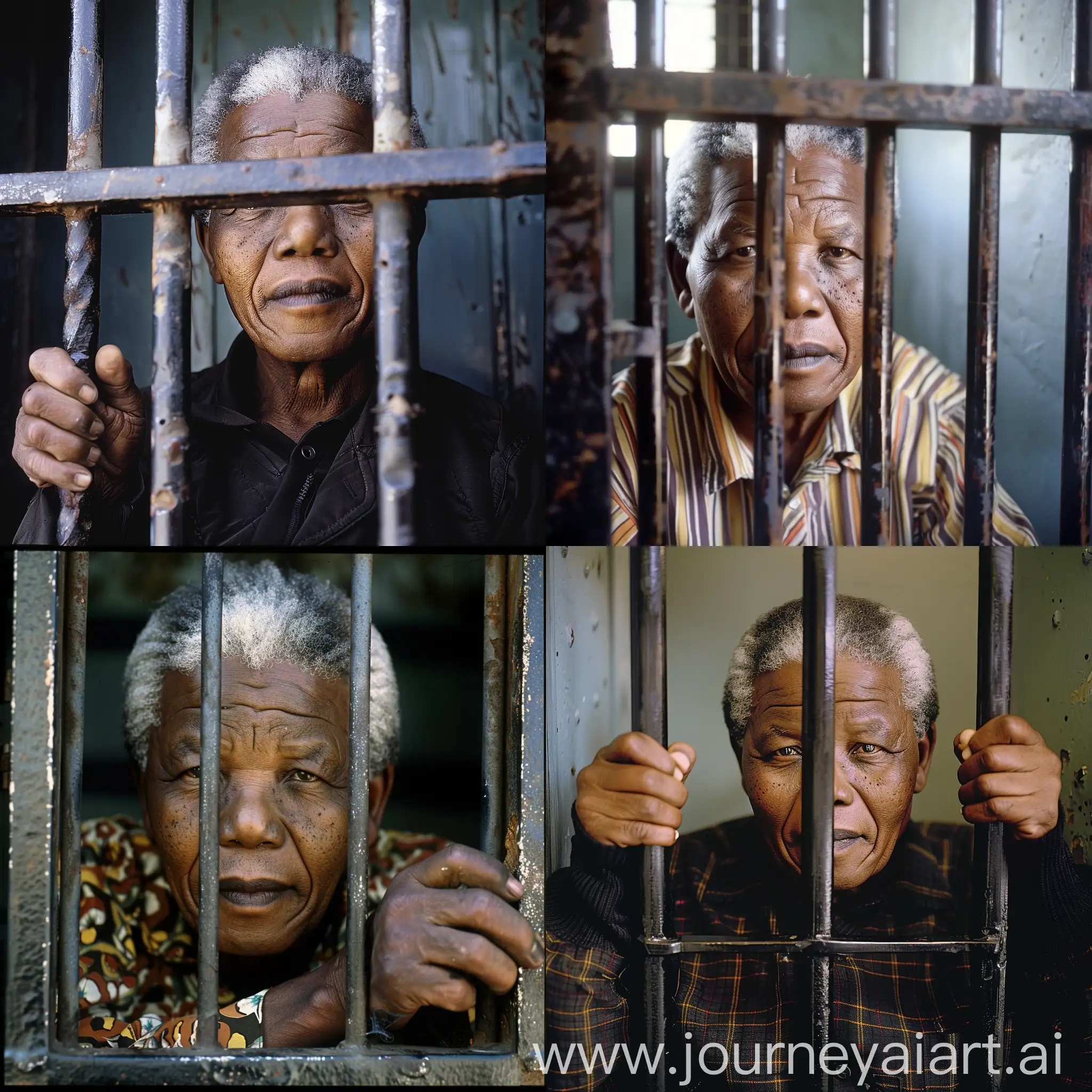 Nelson-Mandela-Imprisoned-Symbol-of-Resilience-and-Struggle