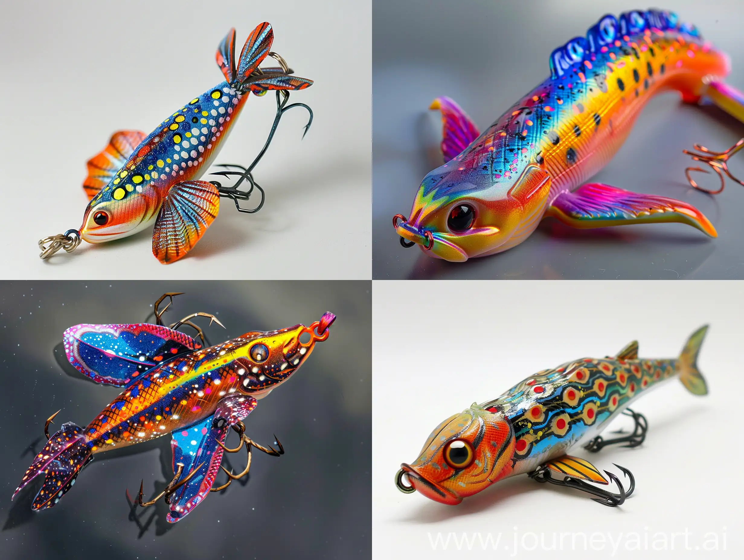 Vibrant-Modern-Artificial-Lure-with-Airbrushed-Details-and-Color-Pigments