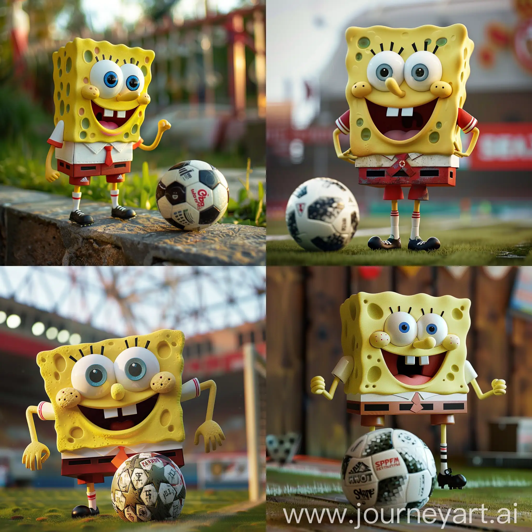 SpongeBob football fan Spartak Moscow