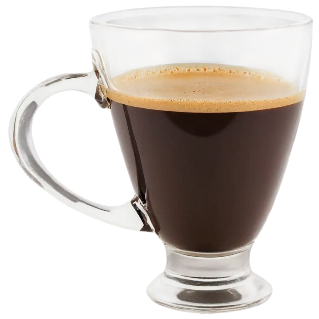 Exquisite-Hot-Coffee-in-a-Glass-Cup-PNG-Image-for-Crisp-Visual-Appeal
