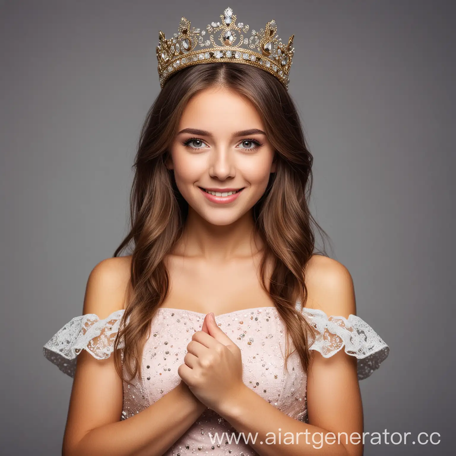 Winning-Beauty-Queen-Wearing-Crown-and-Elegant-Dress-Prize-Ceremony-Image