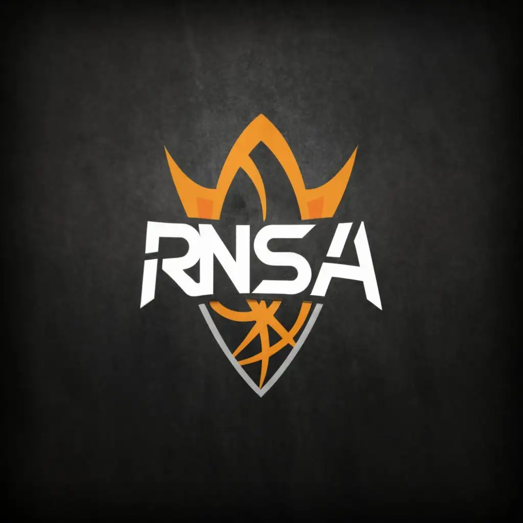 a logo design,with the text "Renupurkar's Nexus sports academy", main symbol:RNSA,Moderate,be used in Sports Fitness industry,clear background