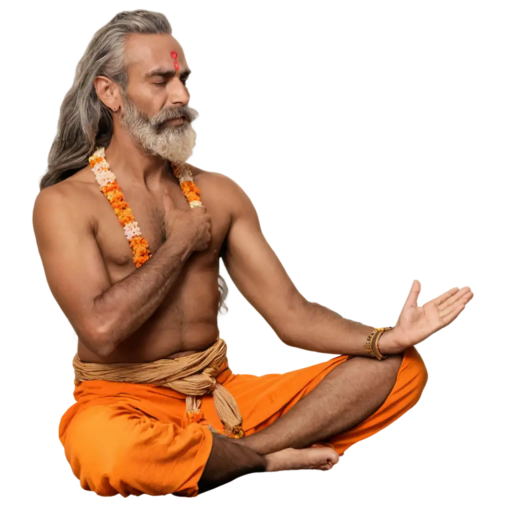 meditation sadhu side pose