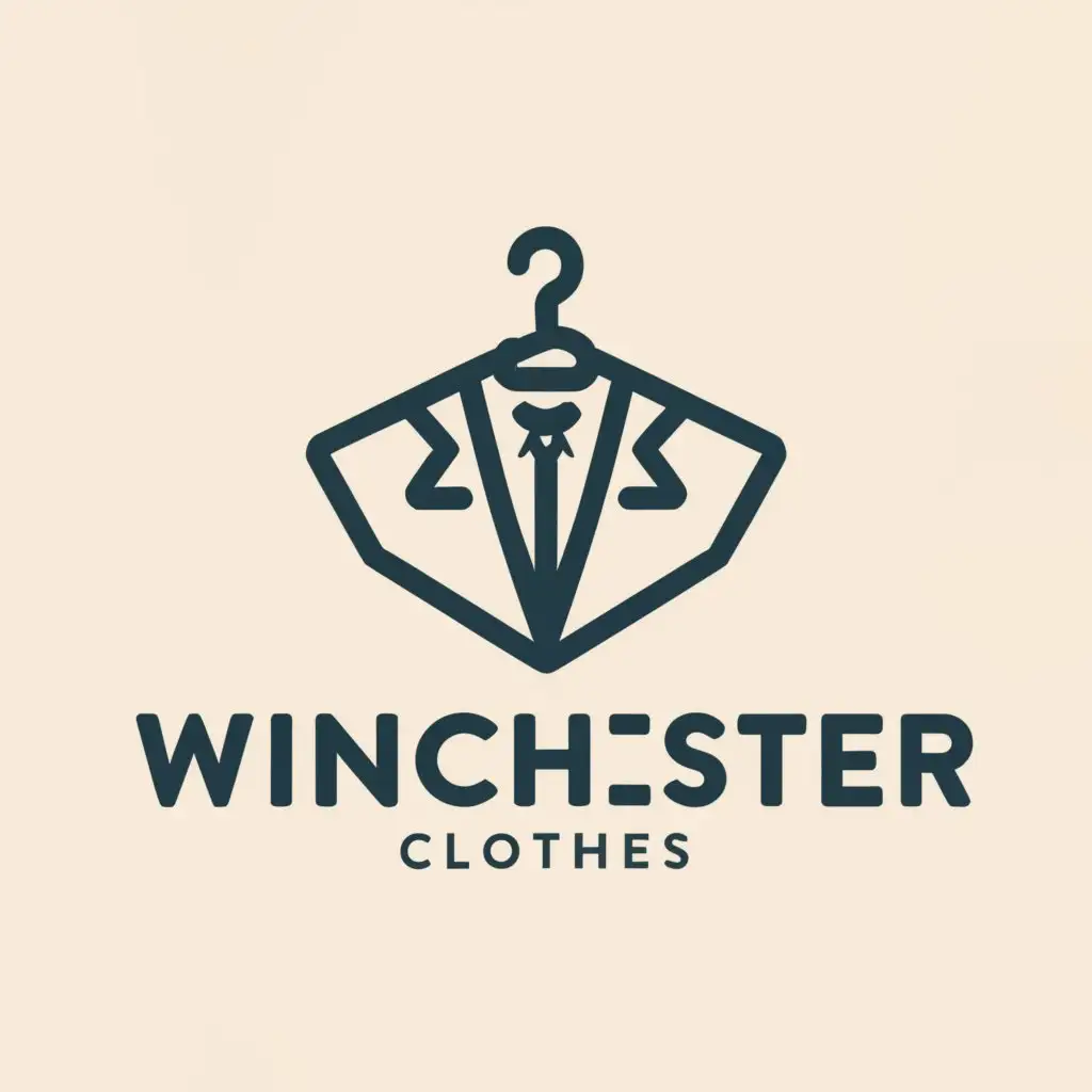 a logo design,with the text "Winchester Clothes", main symbol:Clothes,Moderate,clear background