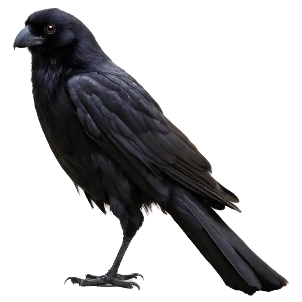 Exquisite-Crow-PNG-Image-Captivating-Visuals-for-Multiple-Uses