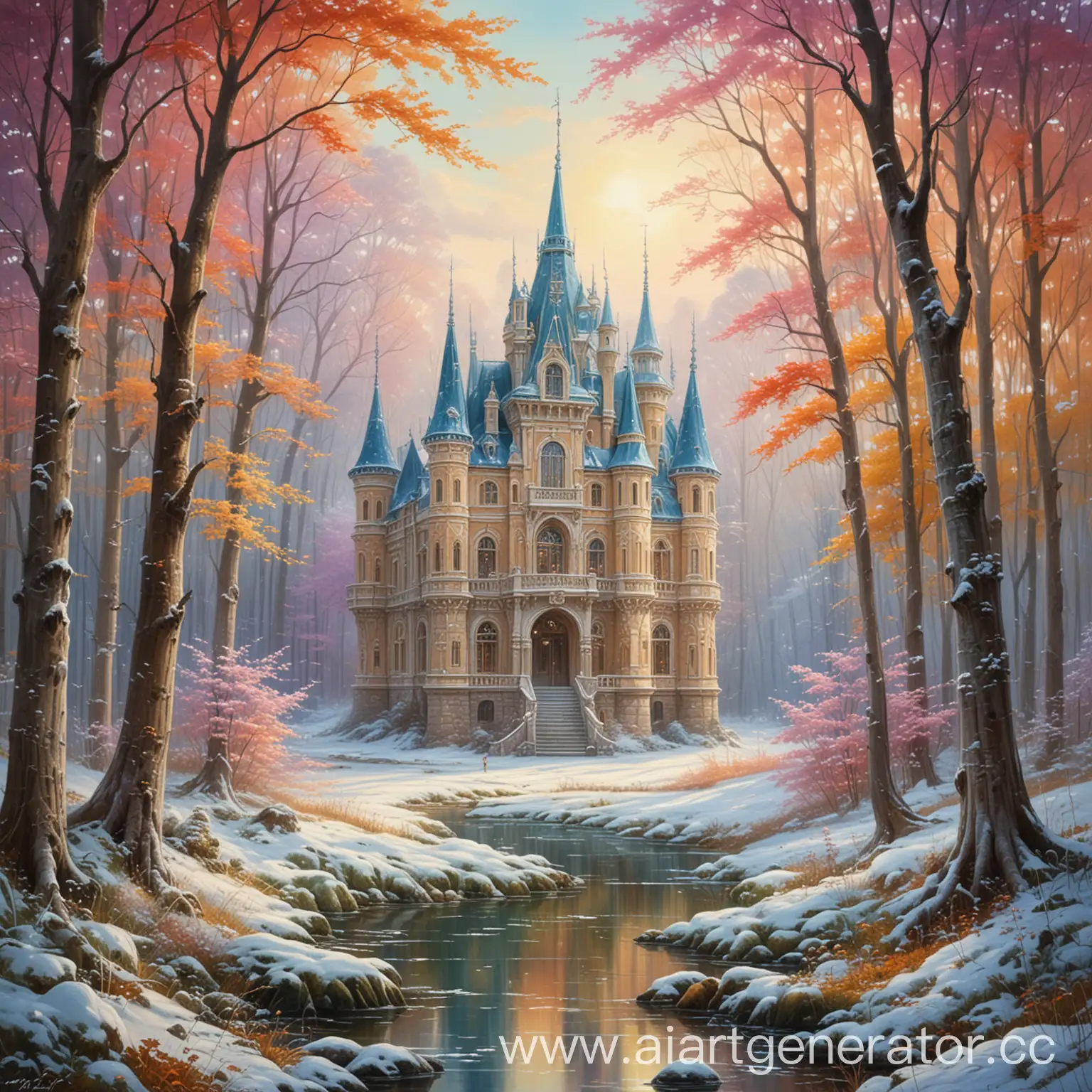 Enchanting-Forest-Palace-A-Vibrant-Return-of-Colors-to-the-Magical-Woods
