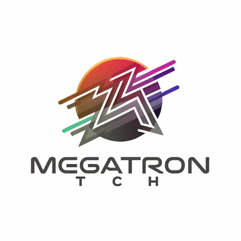 a logo design,with the text "MEGATRON TECH", main symbol:*,Minimalistic,clear background