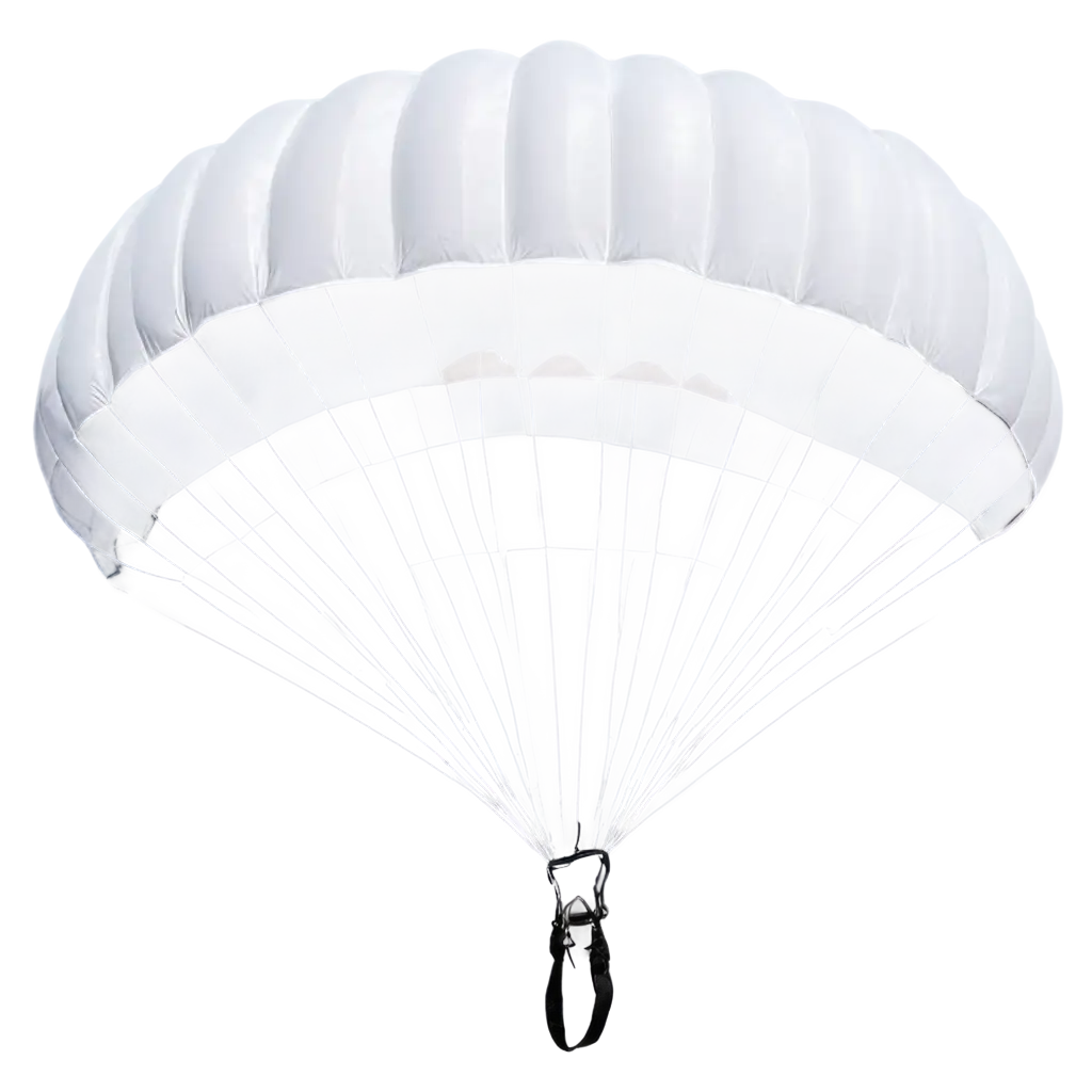 Captivating-White-Parachute-PNG-Image-Elevate-Your-Visual-Content-with-Crisp-Clarity