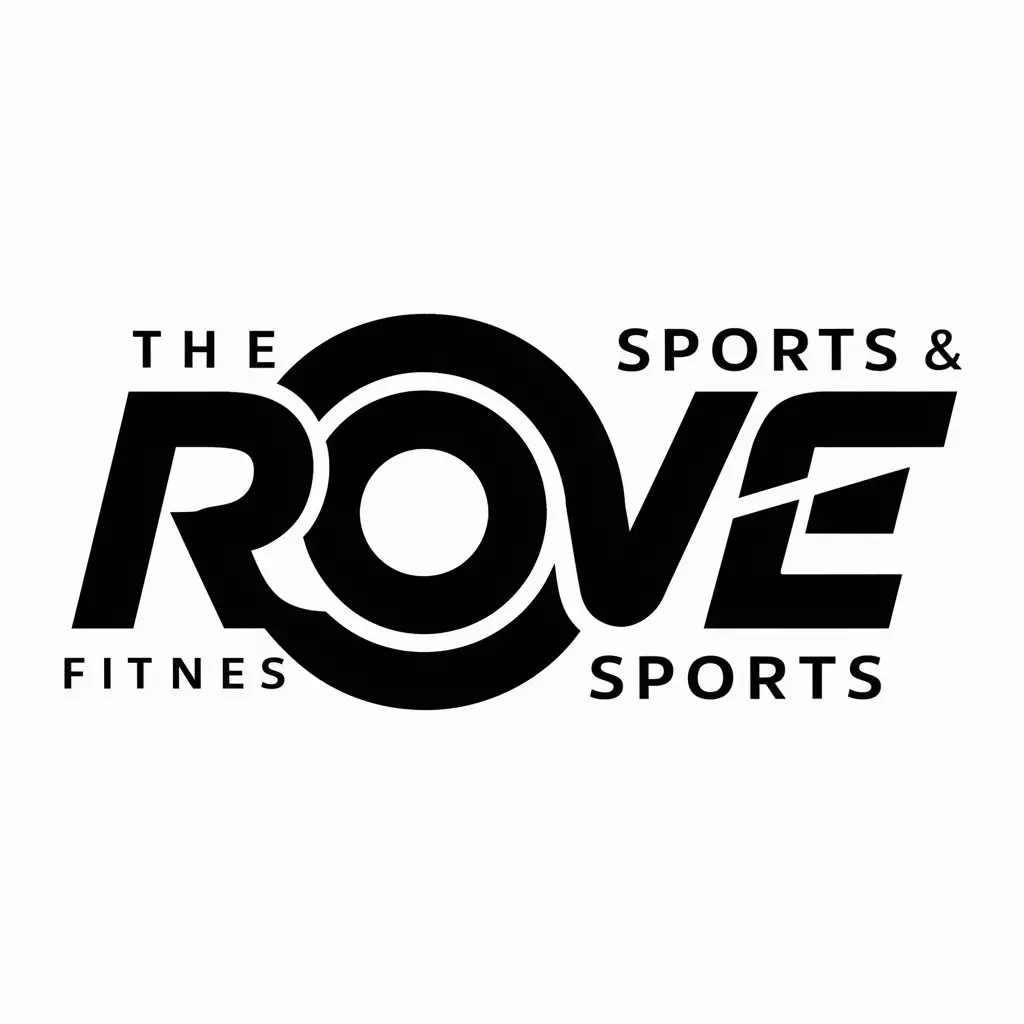 a logo design,with the text "rove", main symbol:Rove,complex,be used in Sports Fitness industry,clear background