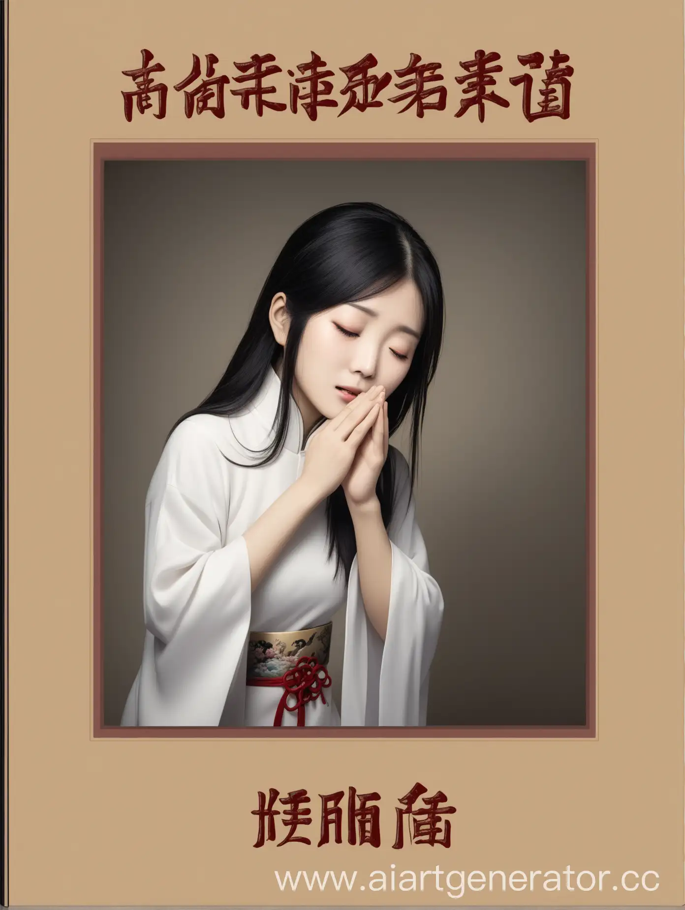 Chinese-Woman-Seeking-Forgiveness-in-Album-Layout