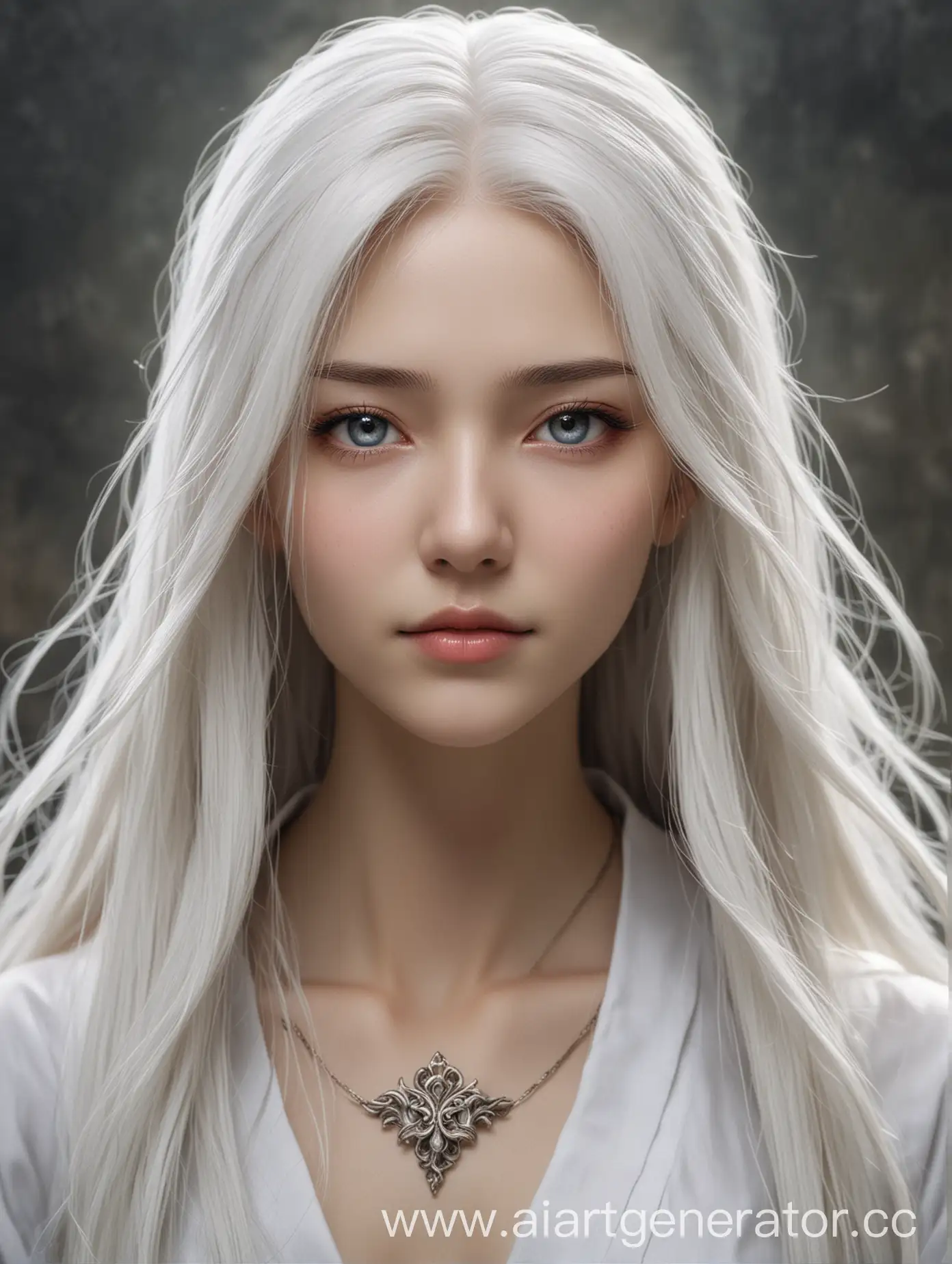 главная героиня книги, потомок величественного рода драконов, с длинными белыми волосами, она не знает что могущественна, жёстко мягкие черты лица, не миловидное недетское лицо, она не знает для чего жить
 
