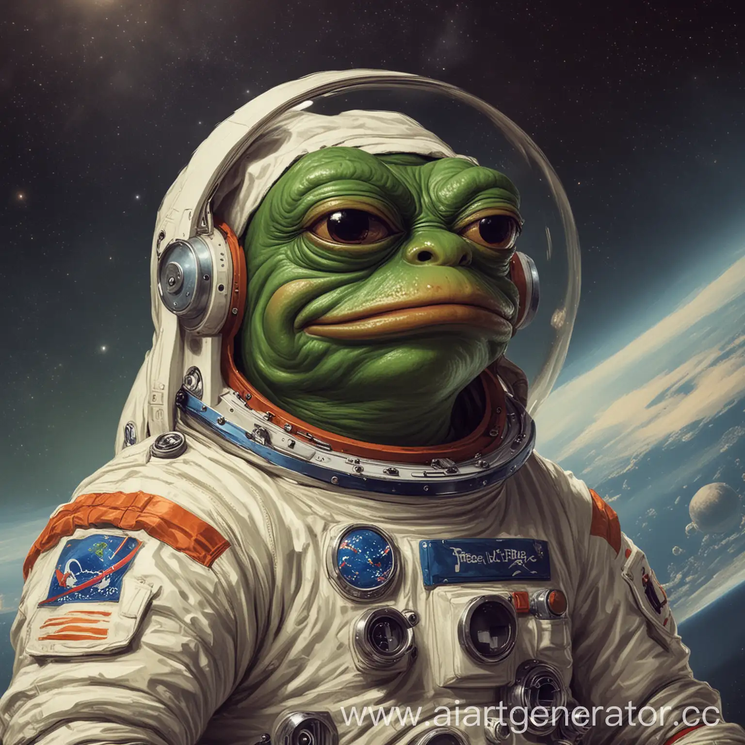 Pepe-Frog-the-Cosmonaut-Adventure-in-Space