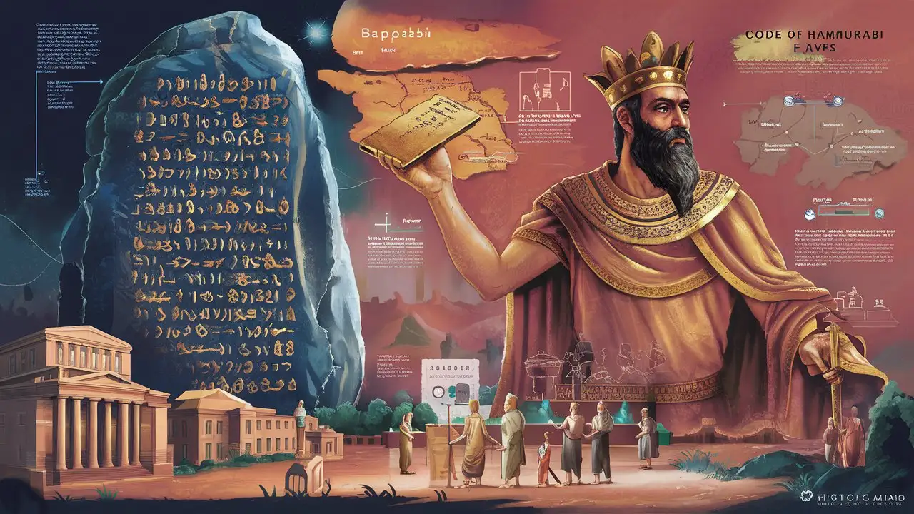 Hammurabis Code Ancient Stele King and Legal Legacy