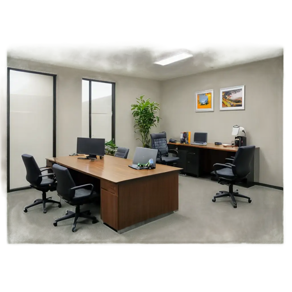 Modern-Office-Room-PNG-Enhance-Your-Virtual-Workspace-with-HighQuality-Imagery
