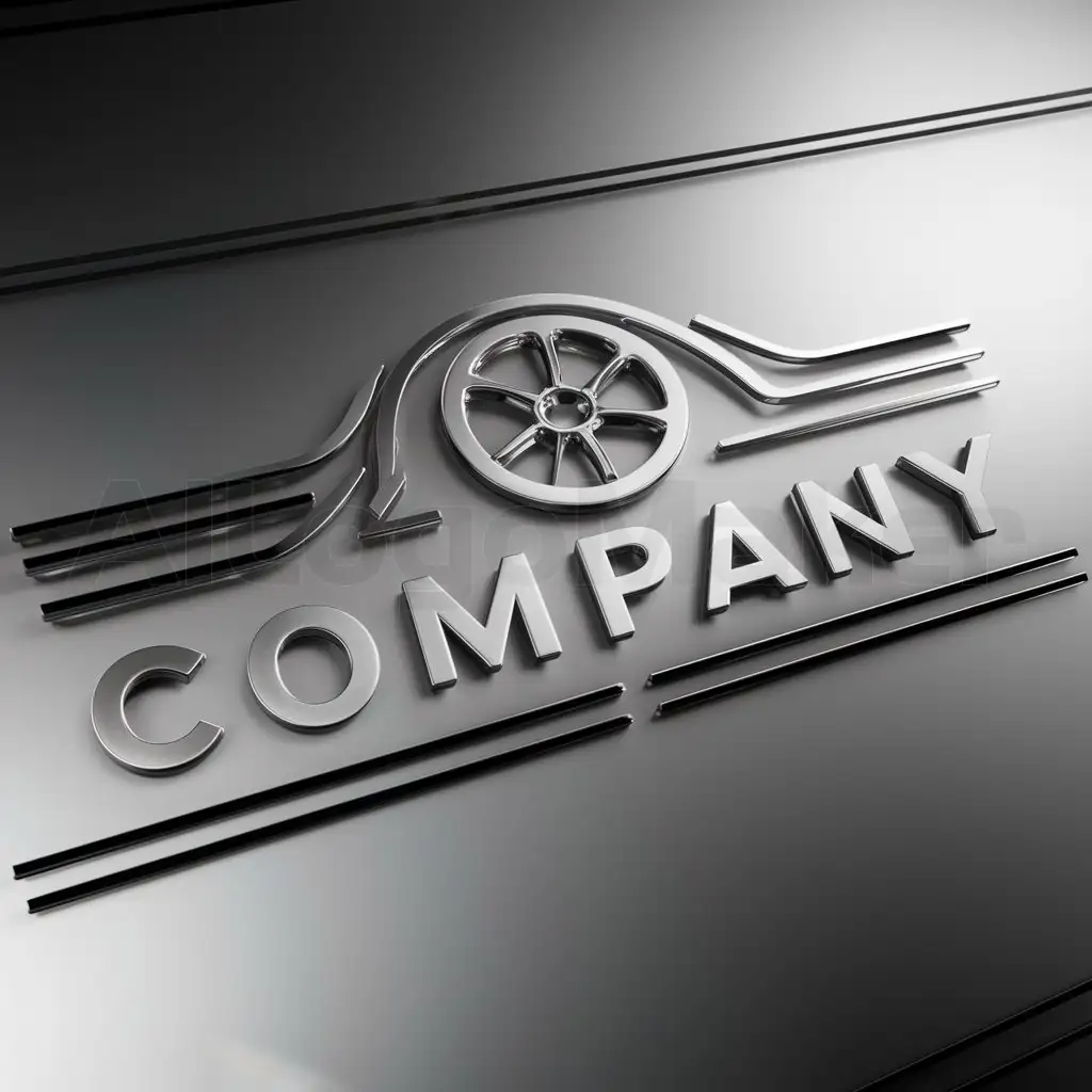 a logo design,with the text "COMPANY", main symbol:MOTOR,Minimalistic,be used in Automotive industry,clear background