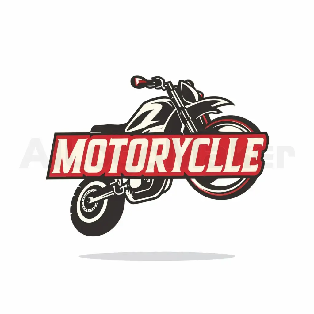 a logo design,with the text "motorcycle ", main symbol:I'm starting a motorcycle sports club, I need a logo,Moderate,be used in Others industry,clear background