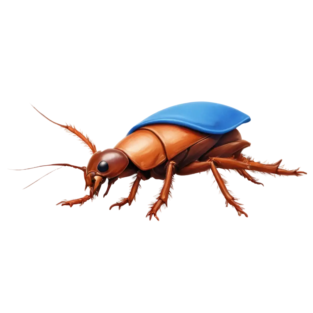 Cockroach-Cartoon-with-Blue-Cap-PNG-Quirky-and-Versatile-Illustration-for-Digital-Content