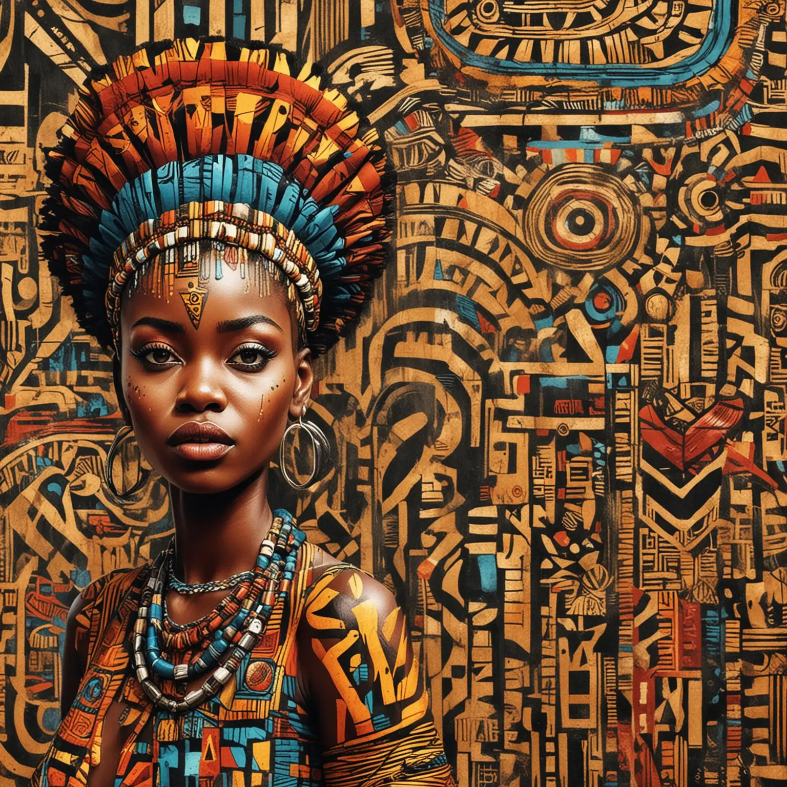 Urban African Street Art Patterns Vibrant Designs from Johannesburg Lagos and Nairobi