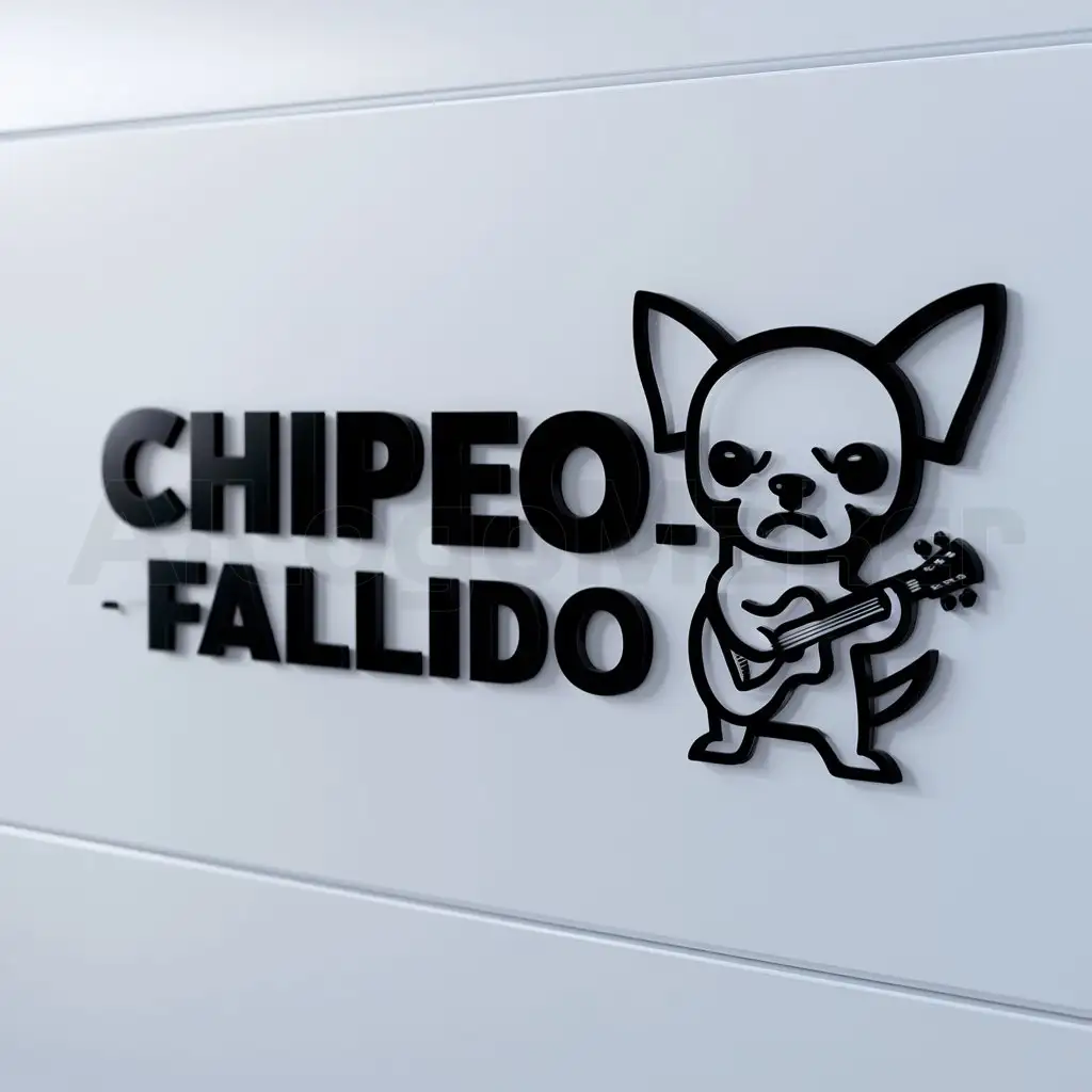 a logo design,with the text "CHIPEO_FALLIDO", main symbol:CHIPEO_FALLIDO,Moderate,clear background