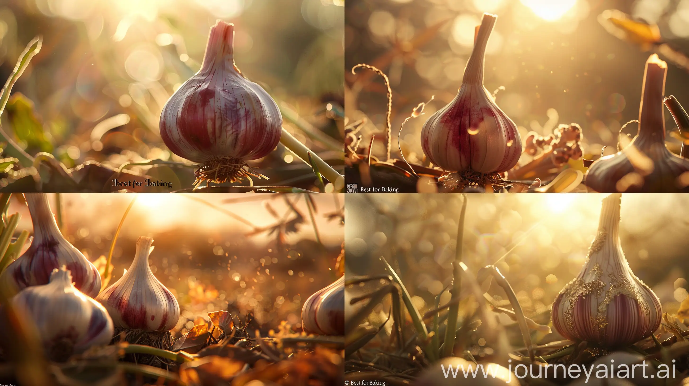 Garlic-Chesnok-Red-Versatile-Cooking-Garlic-in-Serene-Sunlit-Setting