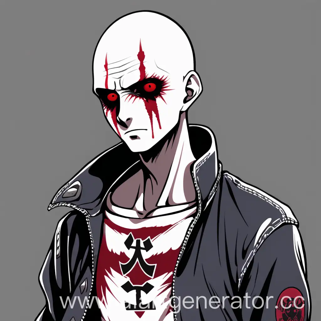 Ghoul-Skinhead-Intimidating-Anime-Character-in-Tokyo-Ghoul-Style