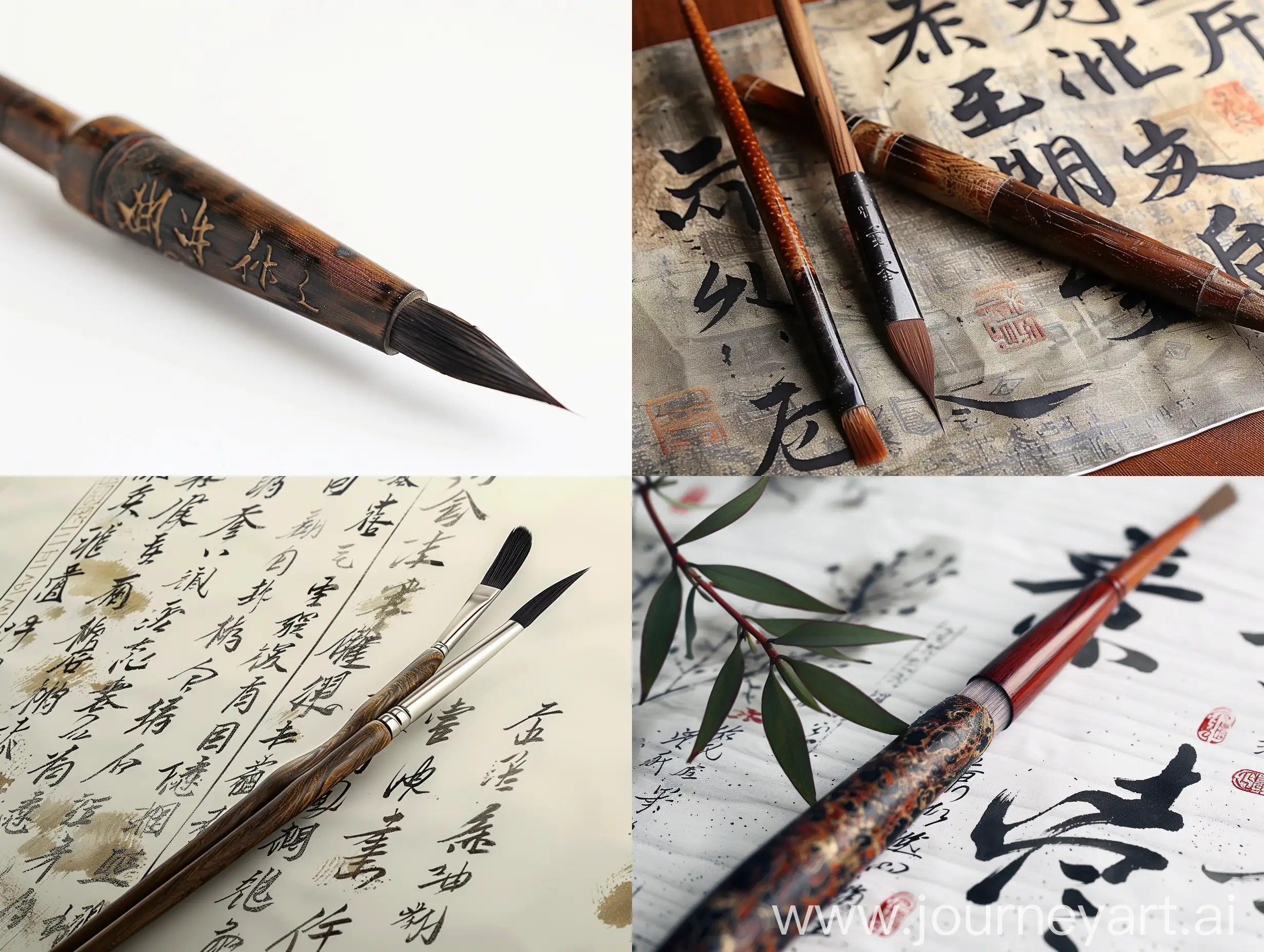Traditional-Chinese-Calligraphy-Delicate-Brush-Strokes-Depicting-Ancient-Culture