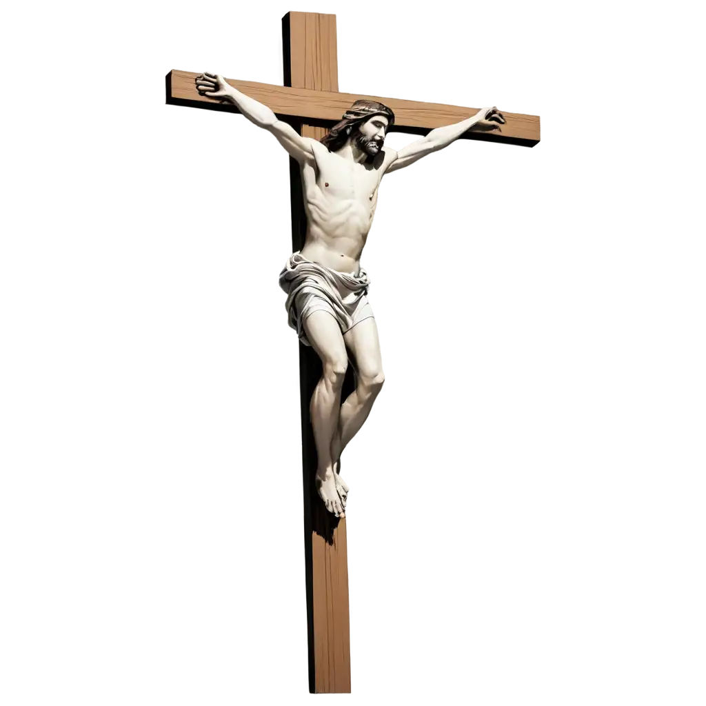 Christian illustration of jesus die on cross