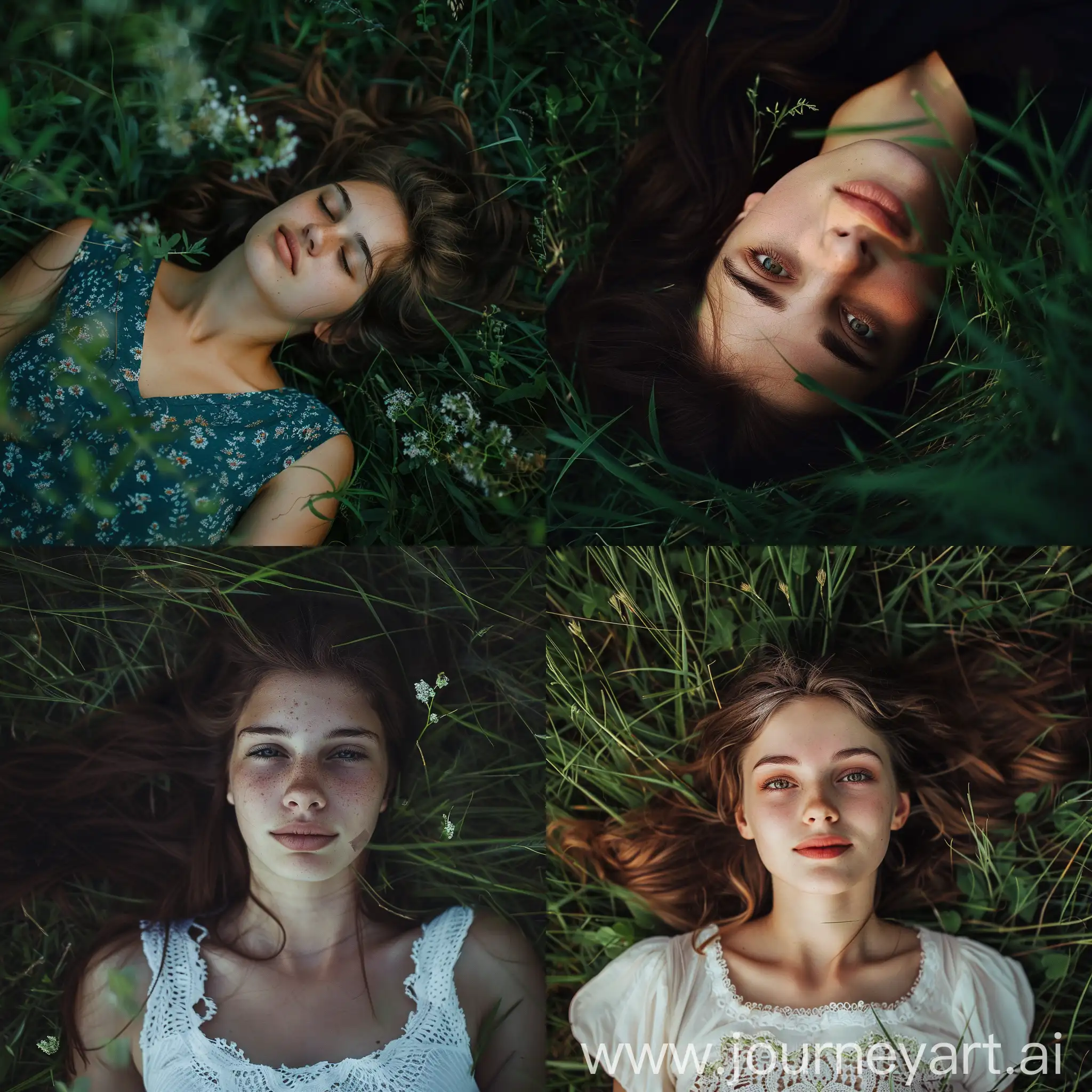 Girl-Lying-on-Grass-Serene-Outdoor-Portrait