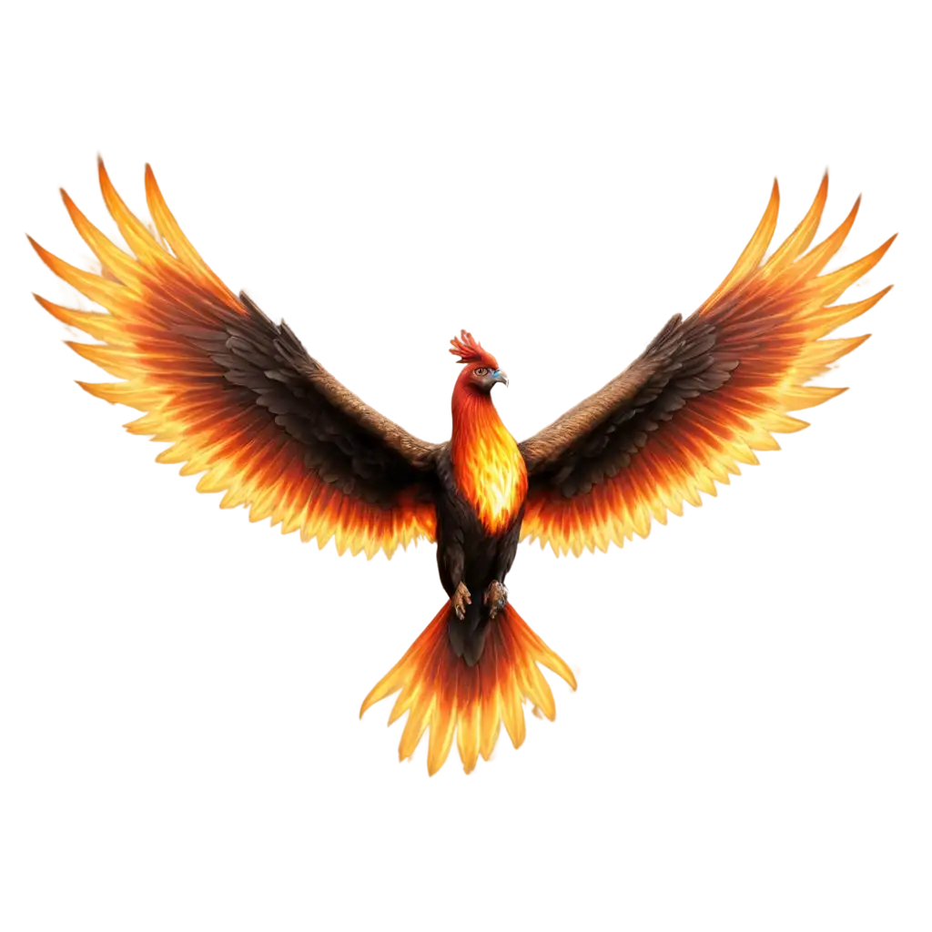 Realistic Fire Phoenix