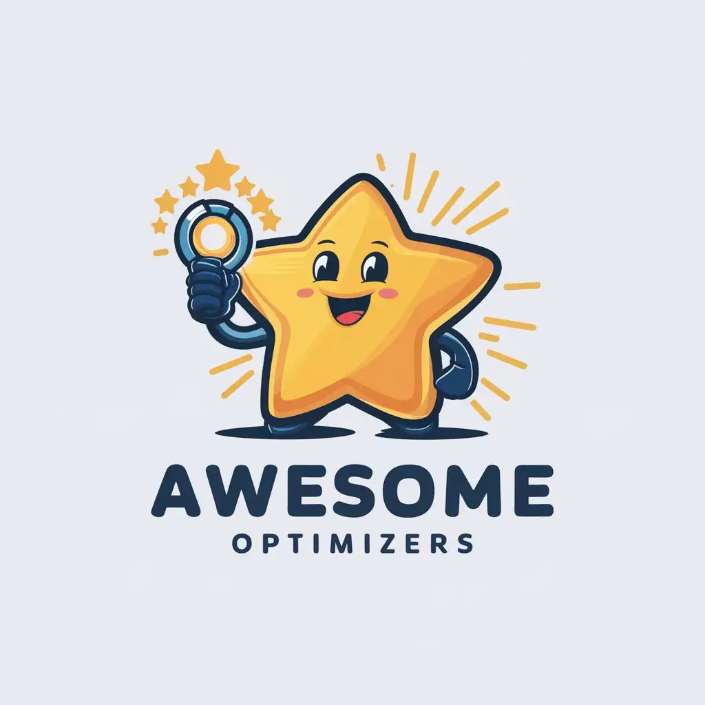 LOGO-Design-For-Awesome-Optimizers-AI-Optimizer-Theme-with-Stars-and-Cartoon-Elements