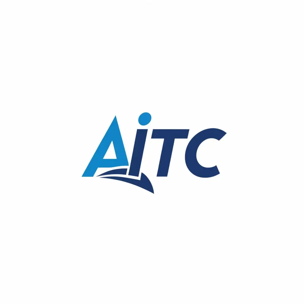 a logo design,with the text "AITC
Advanced International Trading Company", main symbol:create a Minimalist Logo and CI Design called "AITC"  ,  "Advanced International Trading Company" ,   the log name is  "AITC"  ,  "Advanced International Trading Company" , 

"AITC"  ,  "Advanced International Trading Company" , is a newly-established Saudi based company founded by a big group who runs many companies and activities in the MENA and Asia region. The main company activity is distribution of food and non-food products to home and business .. The vision is to become the leading and top advanced disrupter in the country and GCC region by providing innovative and high quality service..

AITC aims to grow the B2B presence by enhancing the partnership with world-class manufacturers to ensure a consistent supply of goods, and B2C to arrive to each consumer with the lates supply technology.


- Main elements: (AITC) in a modern, minimalist script,
- Colors: Predominantly open to accept any color that reflect the description above,
- Additional symbol or emblem desirable,
- Modern, classic, minimalist, professional,
- Should communicate values: reliability, leading, advanced, innovative, professionalism, success, modernity, and futurism,
,complex,be used in Advanced International Trading Company industry,clear background