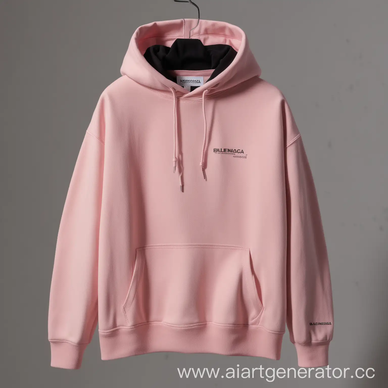 Balenciaga hoodie with double color and background