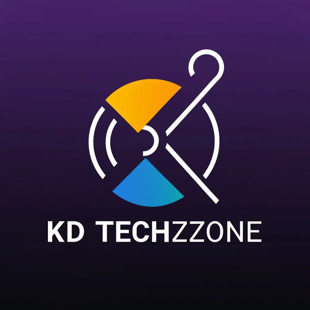 LOGO-Design-For-KDTechzone-Modern-DT-Symbol-for-Technology-Industry