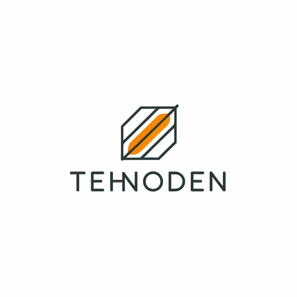 a logo design,with the text "Tehnoden", main symbol:technique,Moderate,clear background
