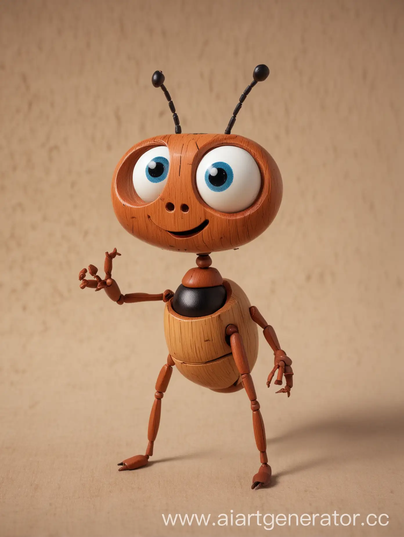 Whimsical-Toy-Wooden-Ant-Inspired-by-Toy-Story