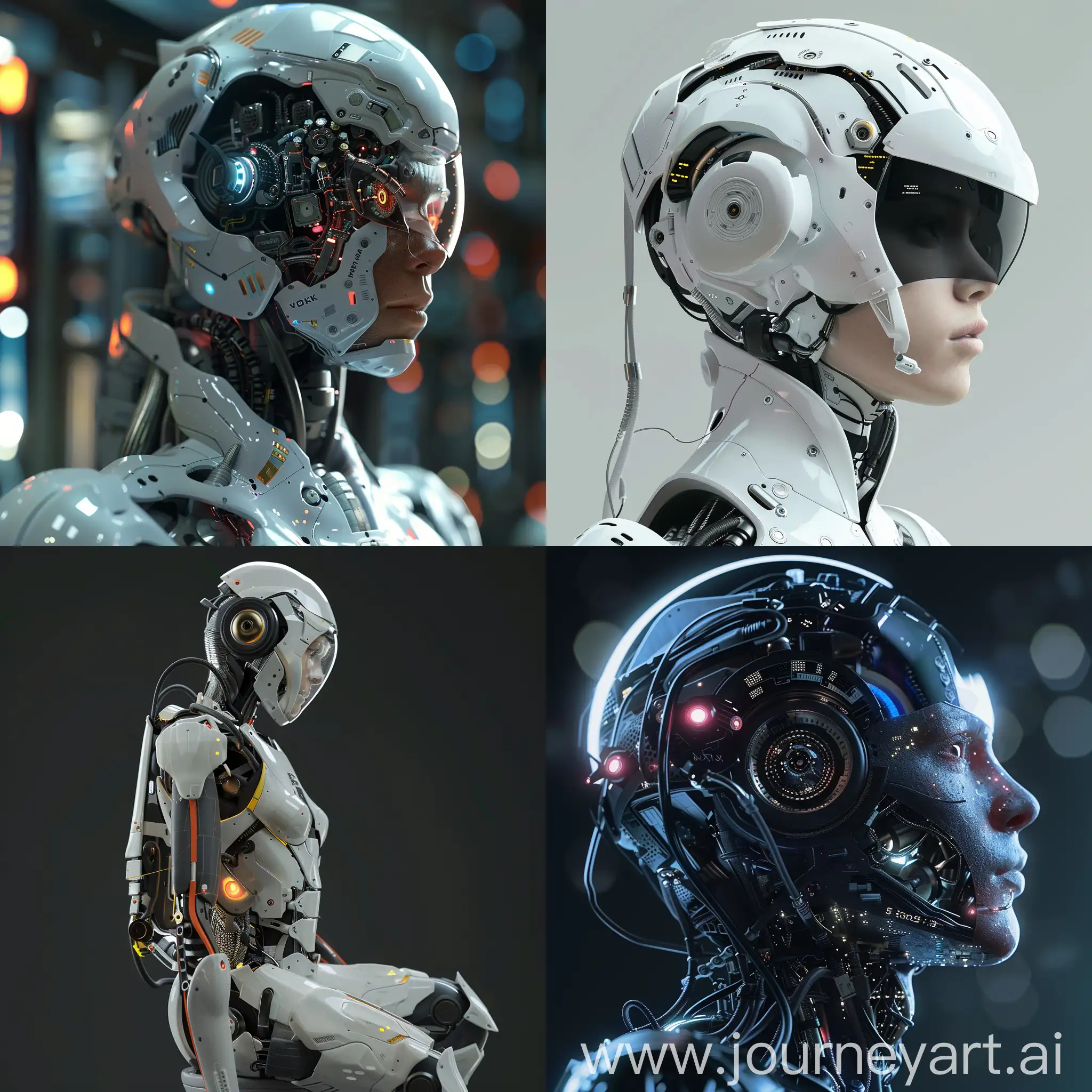 Futuristic-Human-Technology-Neural-Interface-Chips-and-Nanorobotics