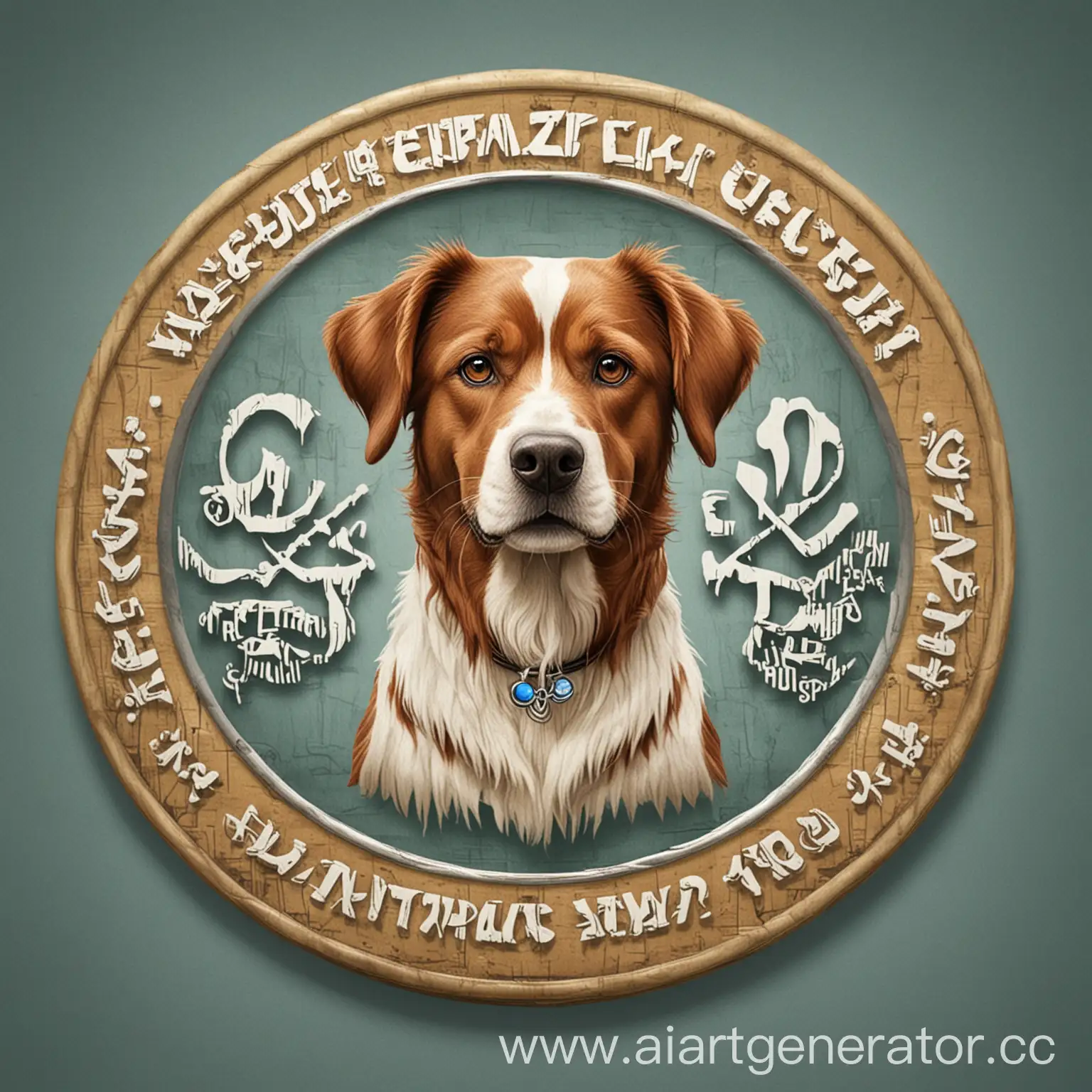 Veterinary-Clinic-Logo-with-Druzya-Na-Chetyreh-Lapah