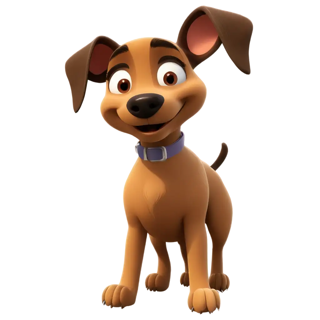 Adorable-Dog-Cartoon-Character-PNG-Bring-Joy-and-Whimsy-to-Your-Designs