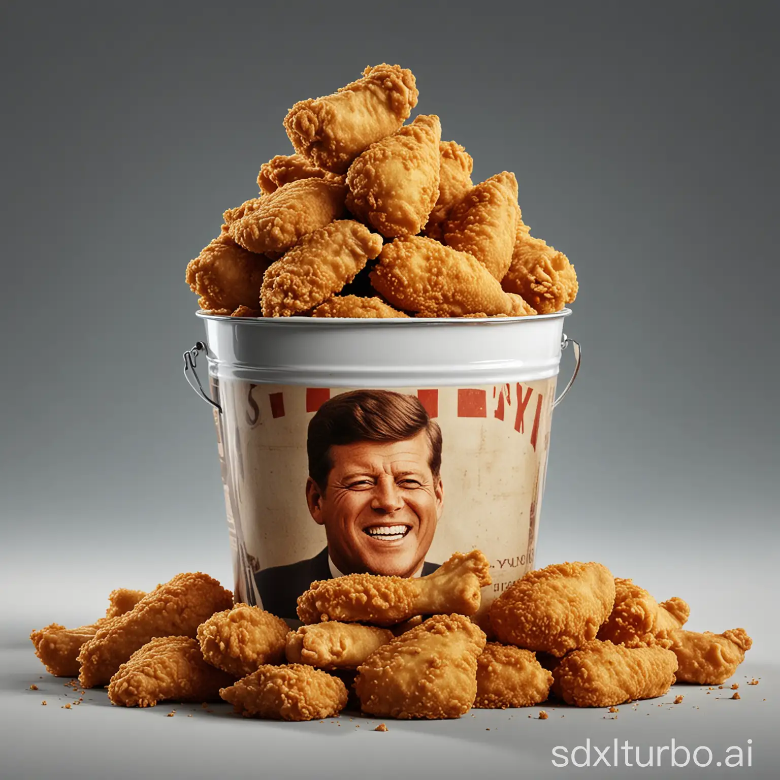 Bucket-of-Crispy-John-F-Kennedy-Fried-Chicken-High-Resolution-Rendering