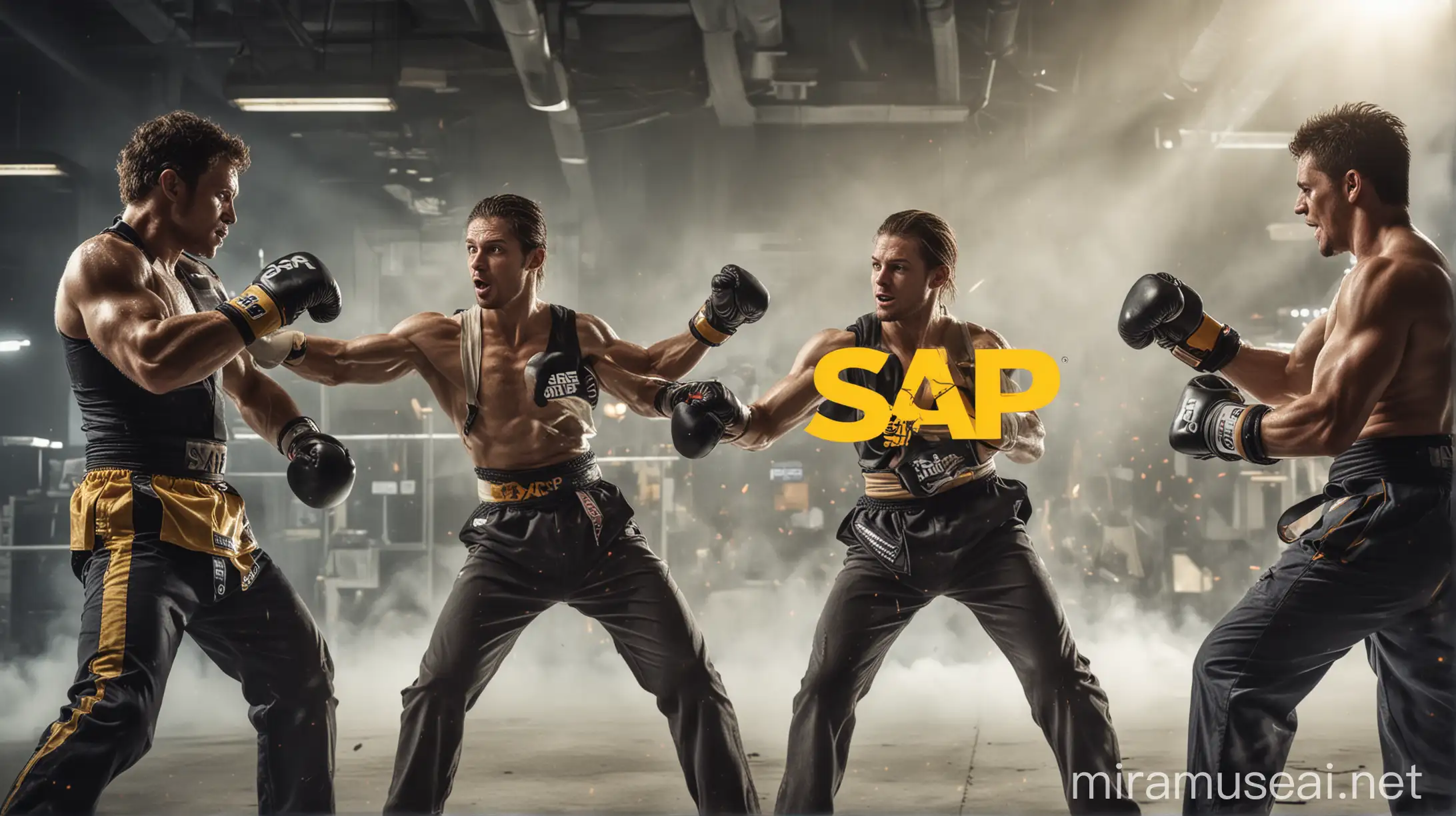 Five Fighters Striving for a Bright Future with SAP ERP Program