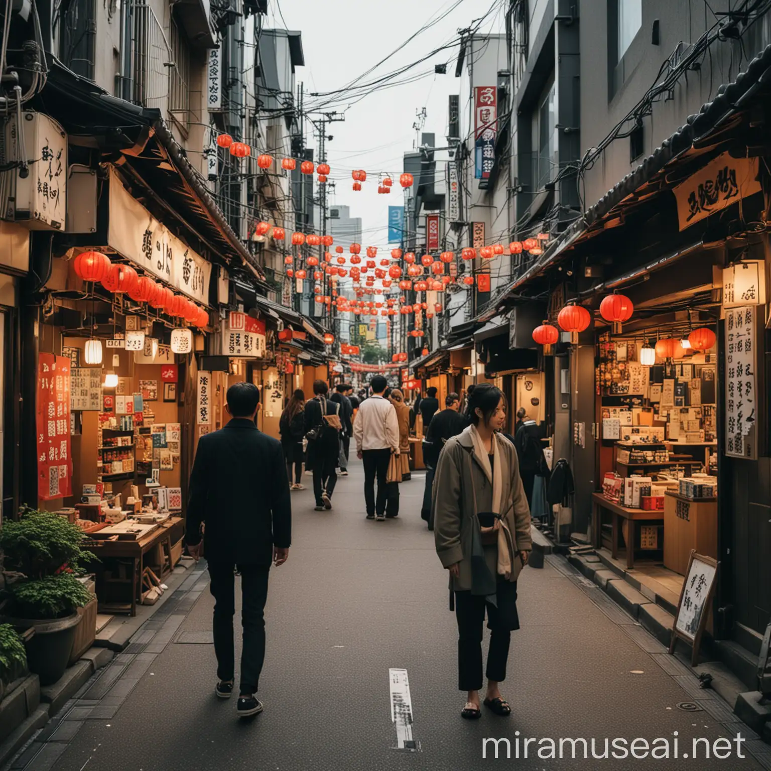 Exploring Tokyo Streets Fusion of Tradition and Modernity