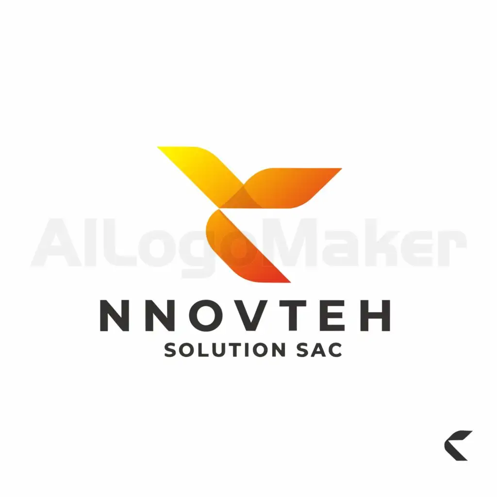 a logo design,with the text "InnovaTech Solutions S.A.C", main symbol:a command,Moderate,be used in Technology industry,clear background
