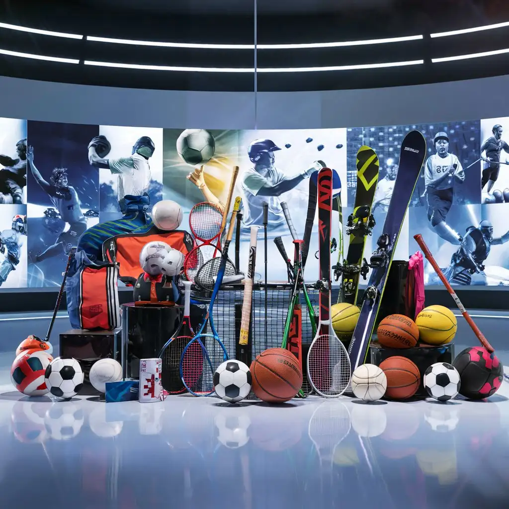 Variety-of-Sports-Equipment-in-Action