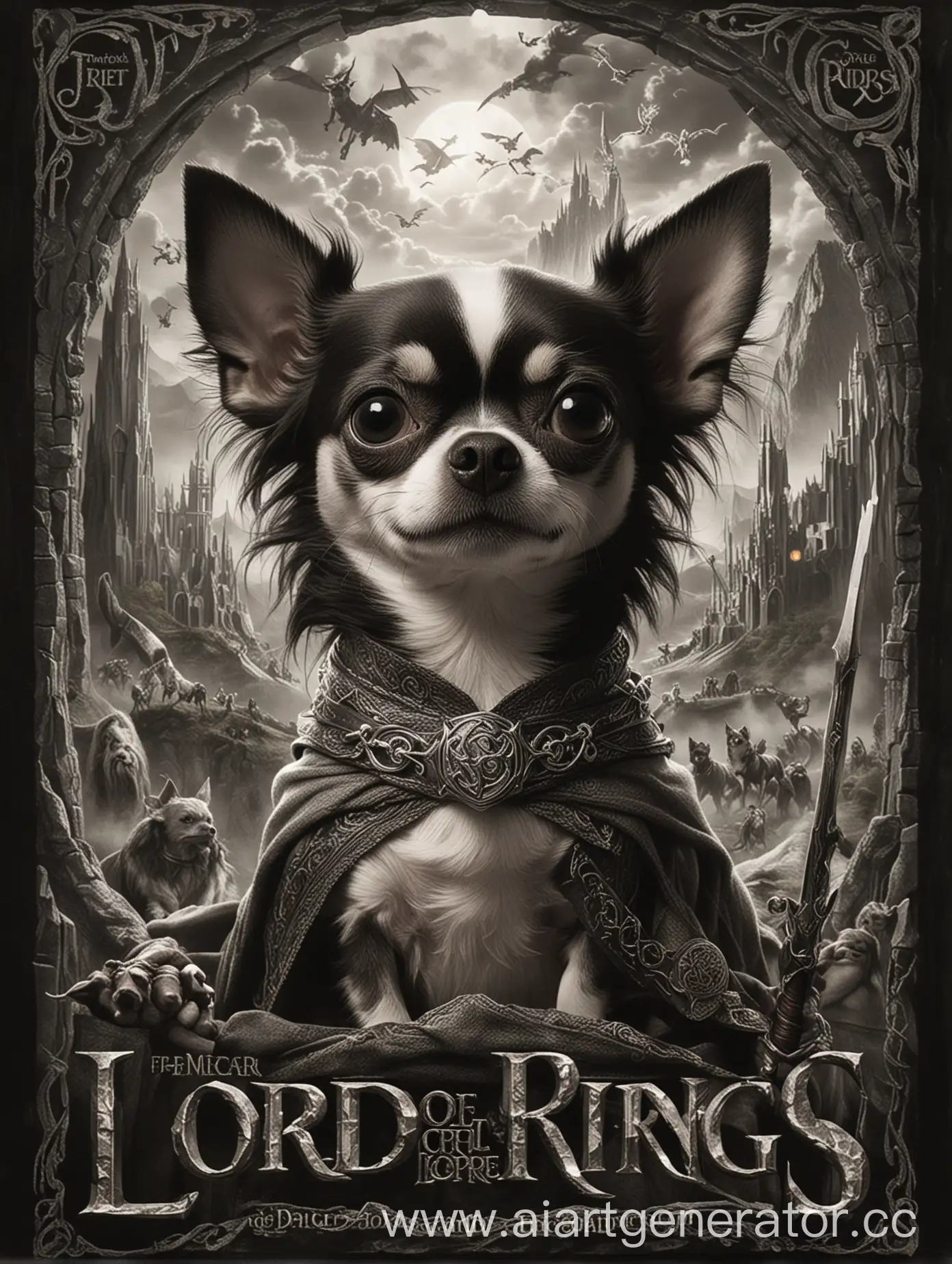 Styck-and-IQOS-Magical-Salvation-of-Middleearth-Featuring-a-BlackandWhite-Chihuahua